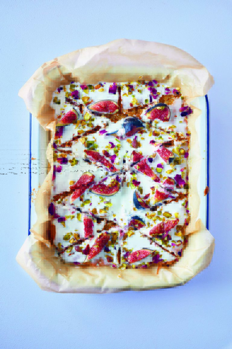 Rukmini Iyer’s Persian Love Cake with Rose, Cardamom and Figs