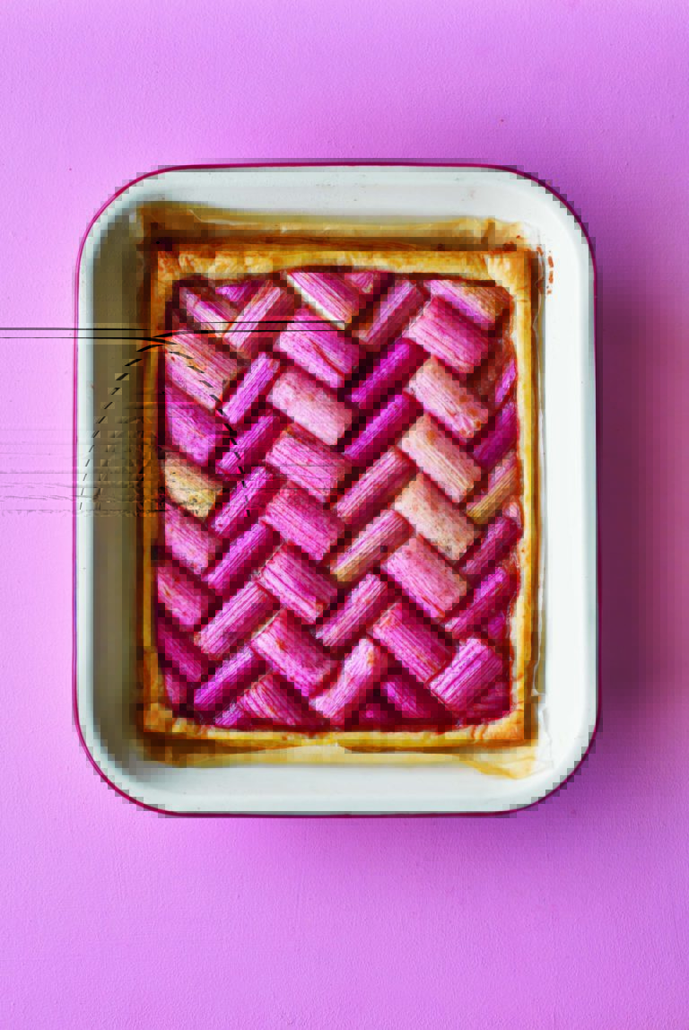 Rukmini Iyer’s Rhubard & Vanilla Tart