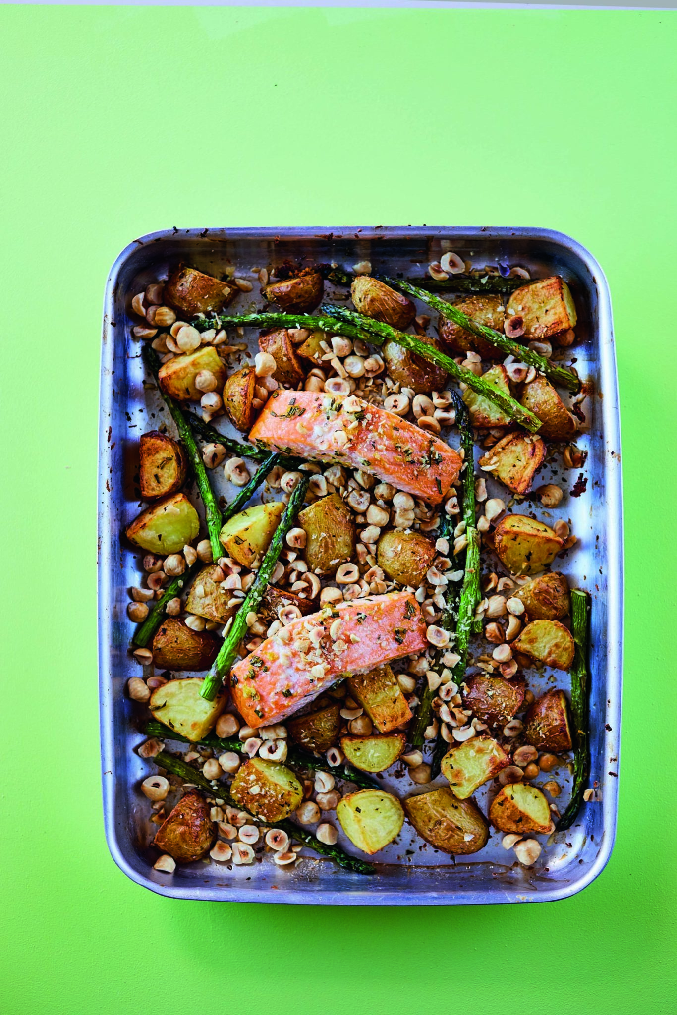 Rukmini Iyer's Rosemary And Hazelnut Salmon 