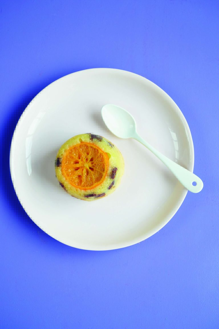 Steamed Orange and Chocolate Chip Puddings
