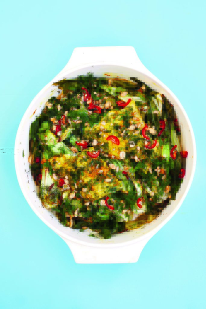 Vietnamese-Style Fish with Turmeric, Spring Onions and Dill