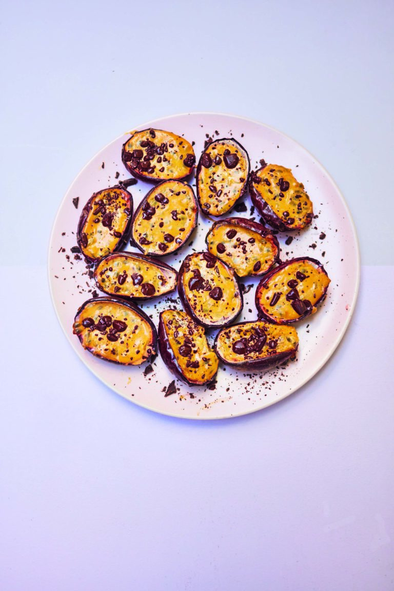 Rukmini Iyer’s Dulce de Leche Passionfruit Pots With Chocolate & Ricotta