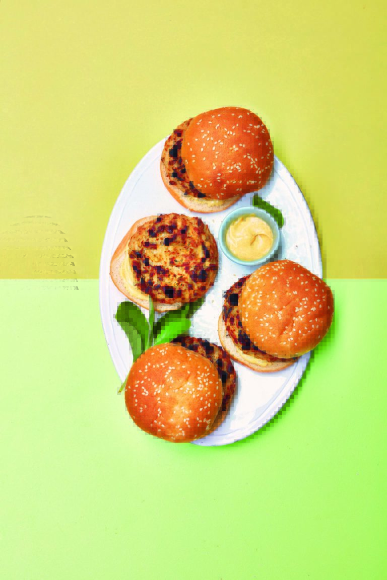 Simple Sage & Onion Cannellini Burgers