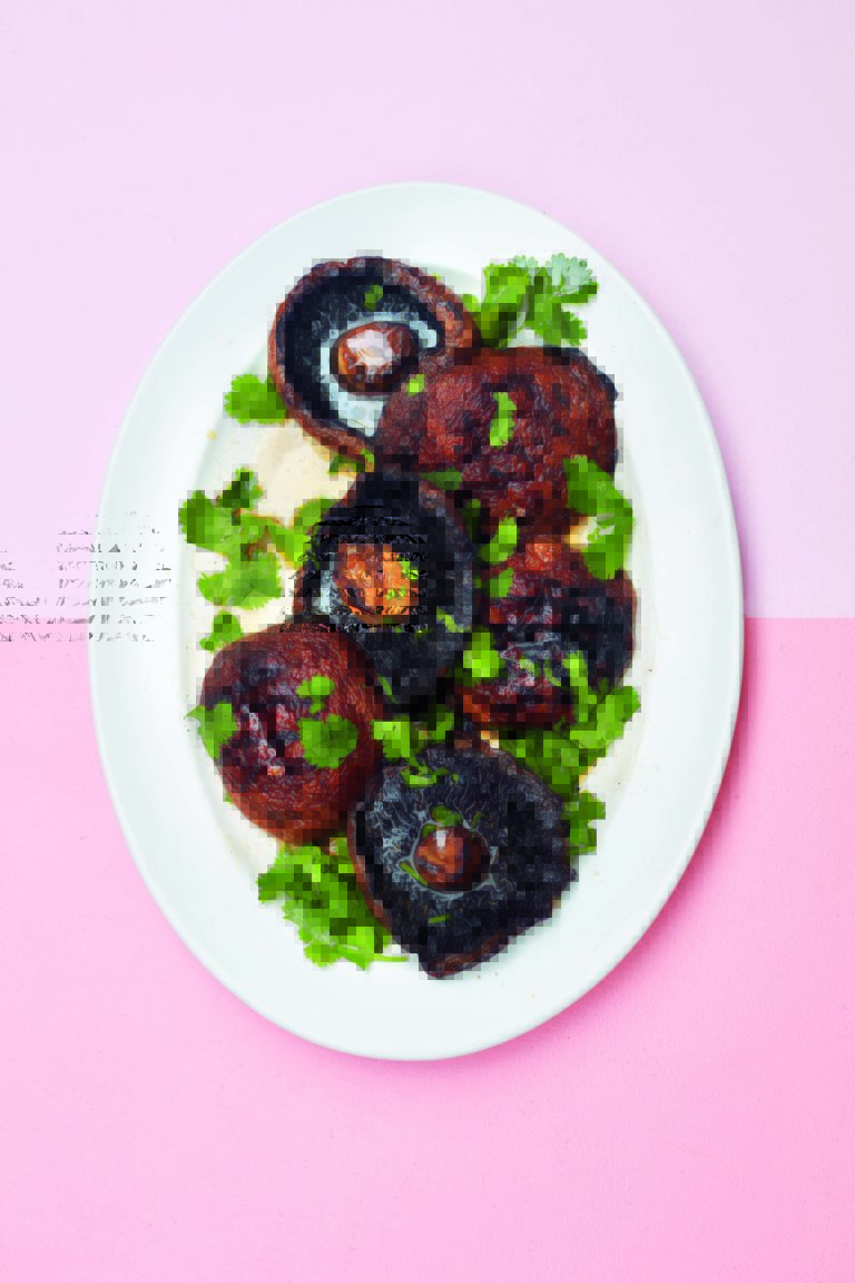 Rukmini Iyer’s Yuzu Mushrooms With Coriander & Cashews