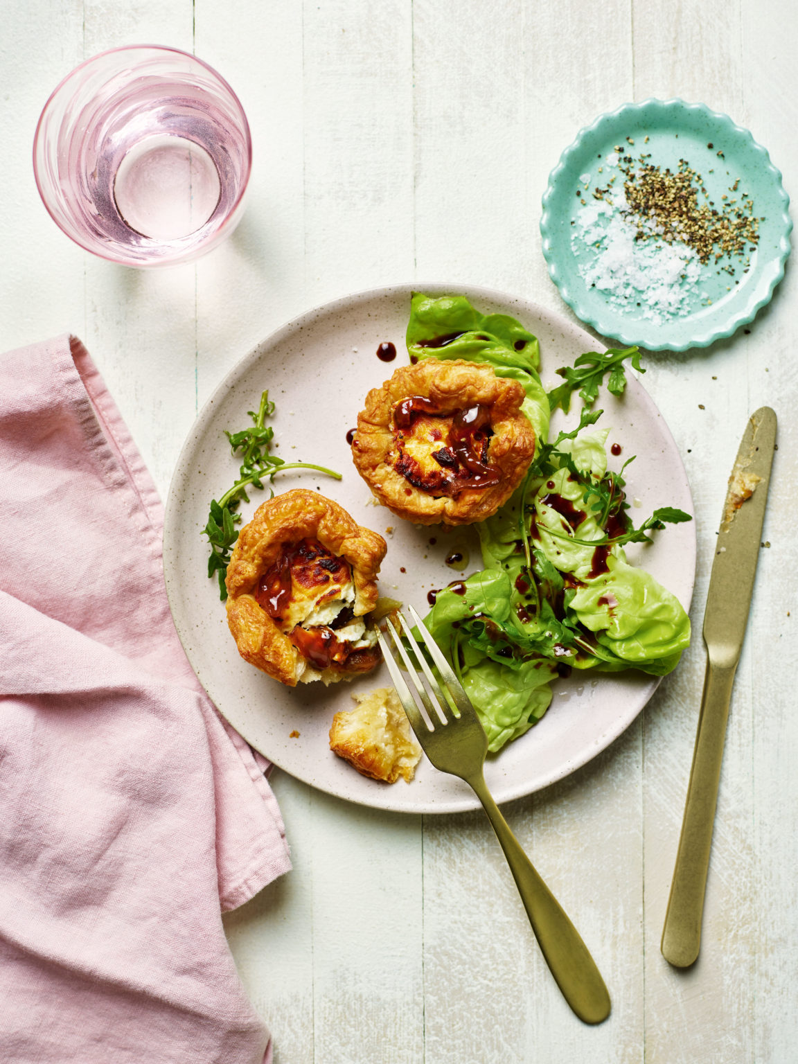 Air Fryer Goats Cheese and Onion Tarts Recipe Air Fryer Pastry