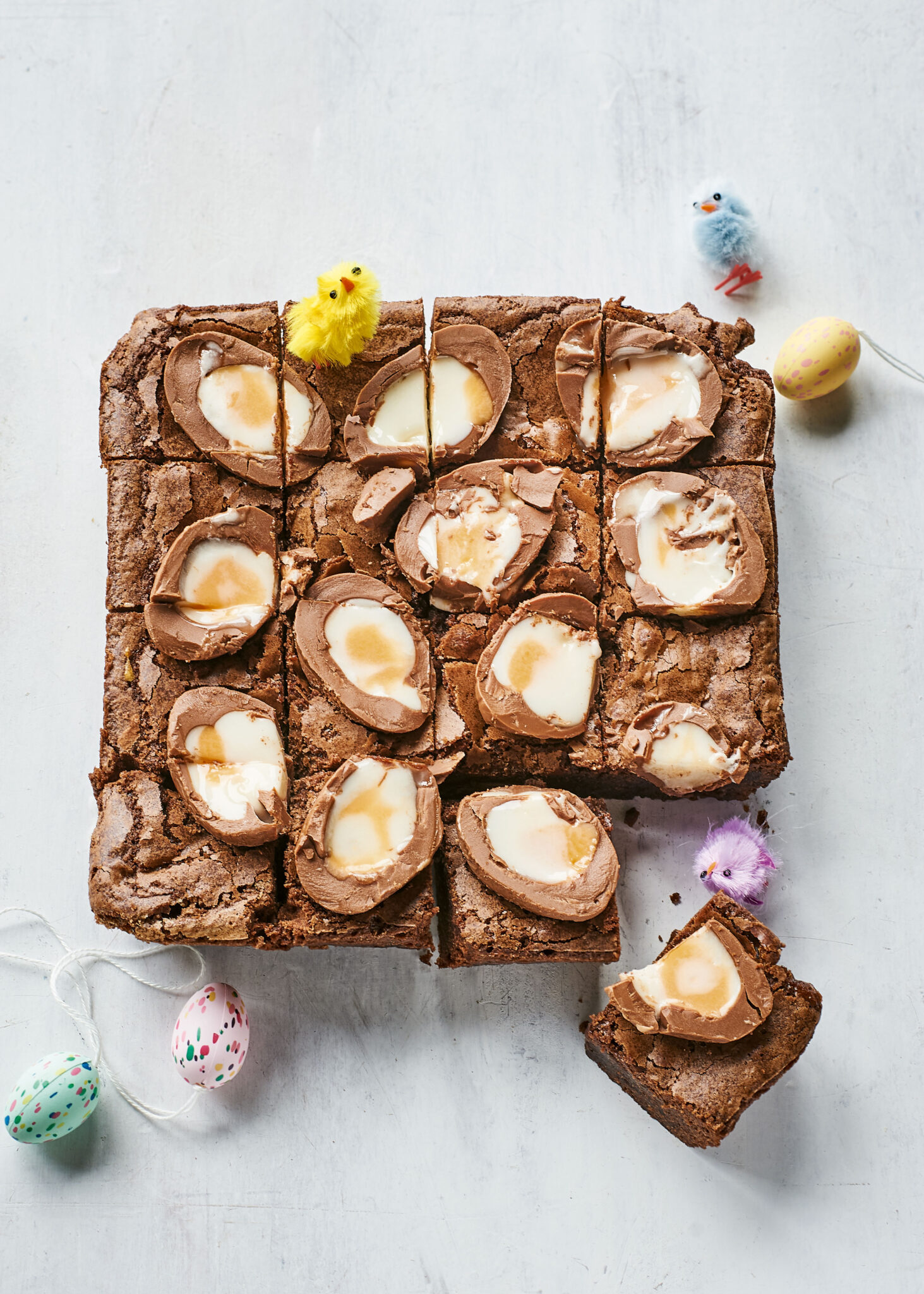 Fitwaffle Easter Egg Brownies Recipe Easter Brownie Recipes