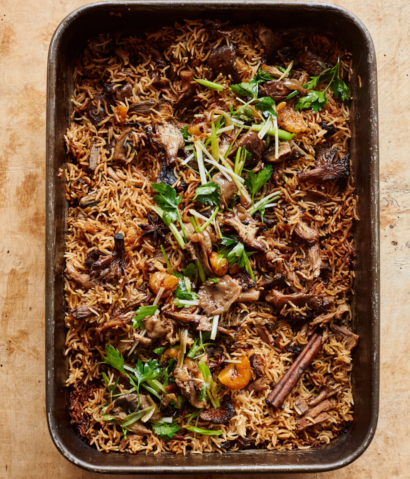 Ottolenghi Test Kitchen Spiced Mushroom Rice Pilaf Shelf Love