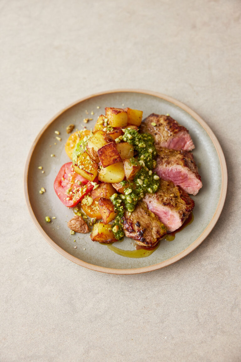 Jamie Oliver Steak and Crispy Potatoes Recipe 5 Ingredients Med