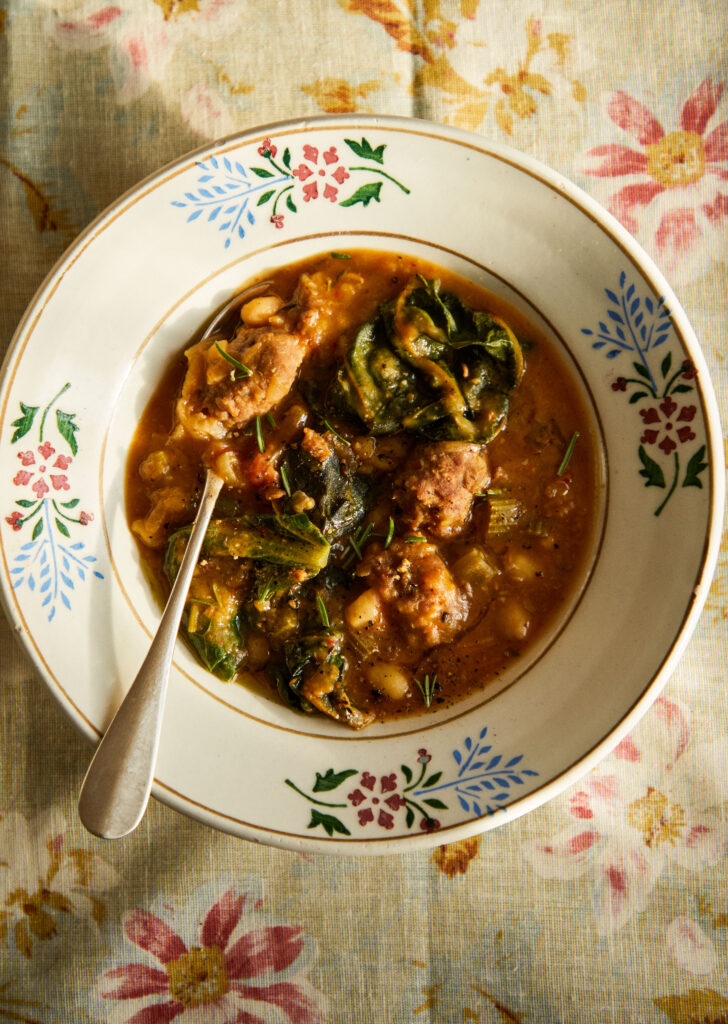 hearty sausage stew the farm table