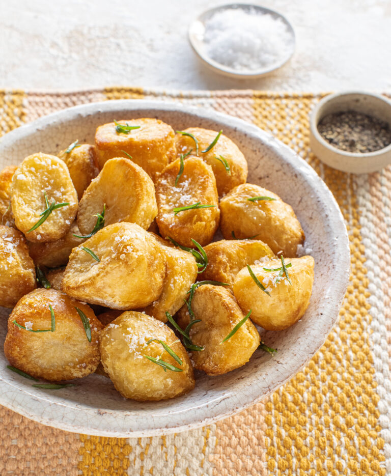 Bored of Lunch Air Fryer Roast Potatoes Recipe | Air Fryer Roast Dinner