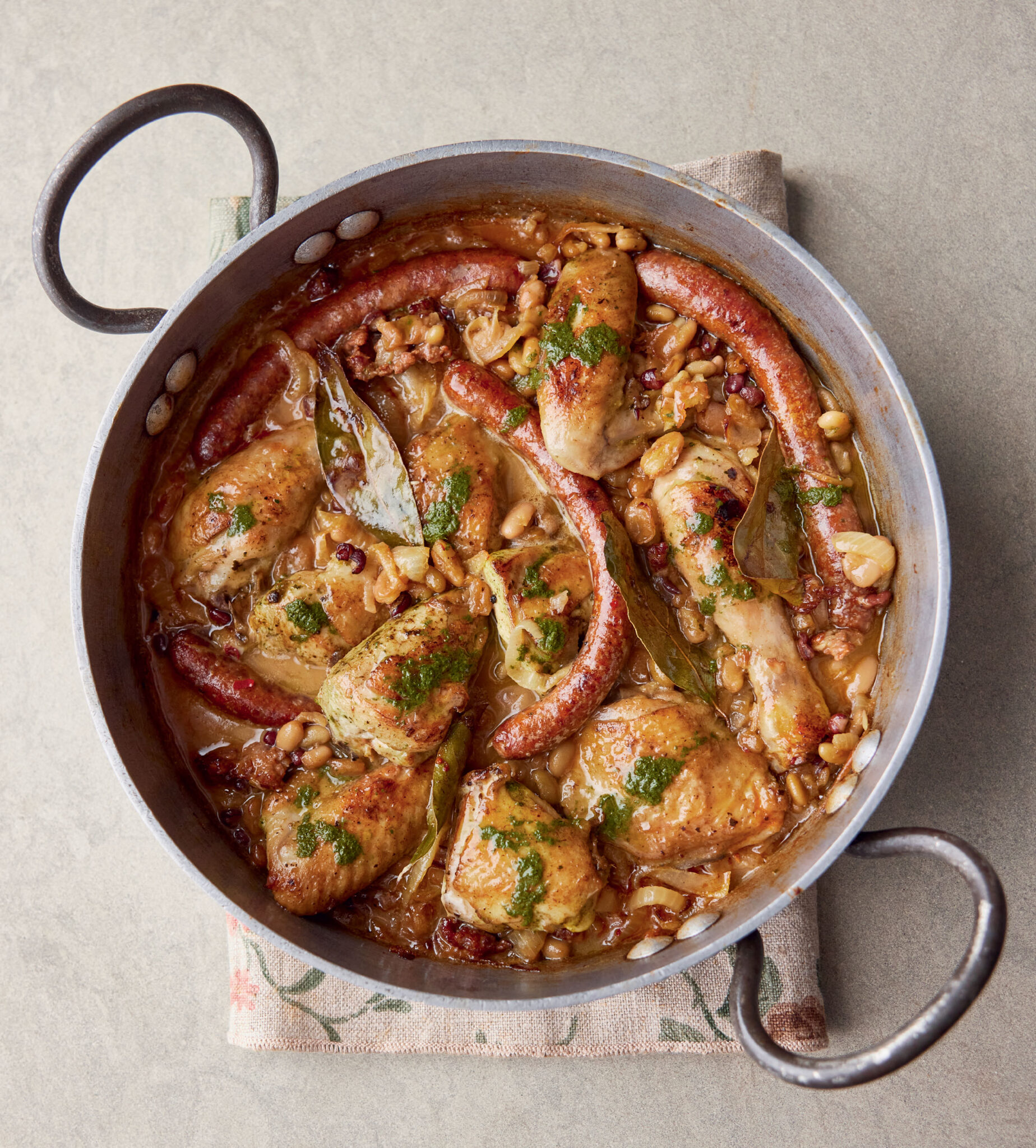 Jamie Oliver Chicken Merguez Casserole Recipe | Jamie Cooks the Med