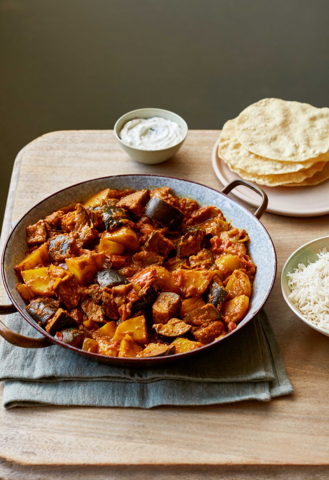 Mary Berry Aubergine Bhuna Curry Recipe | BBC2 Mary Makes It Easy