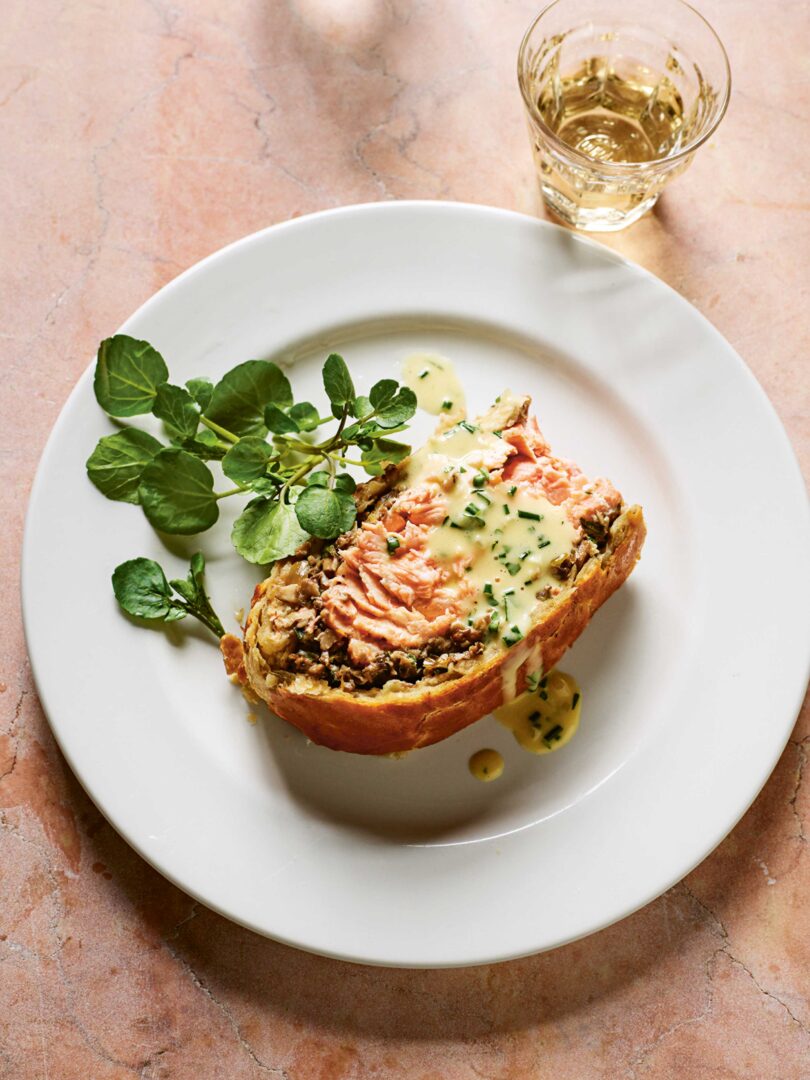 rick stein salmon wellington