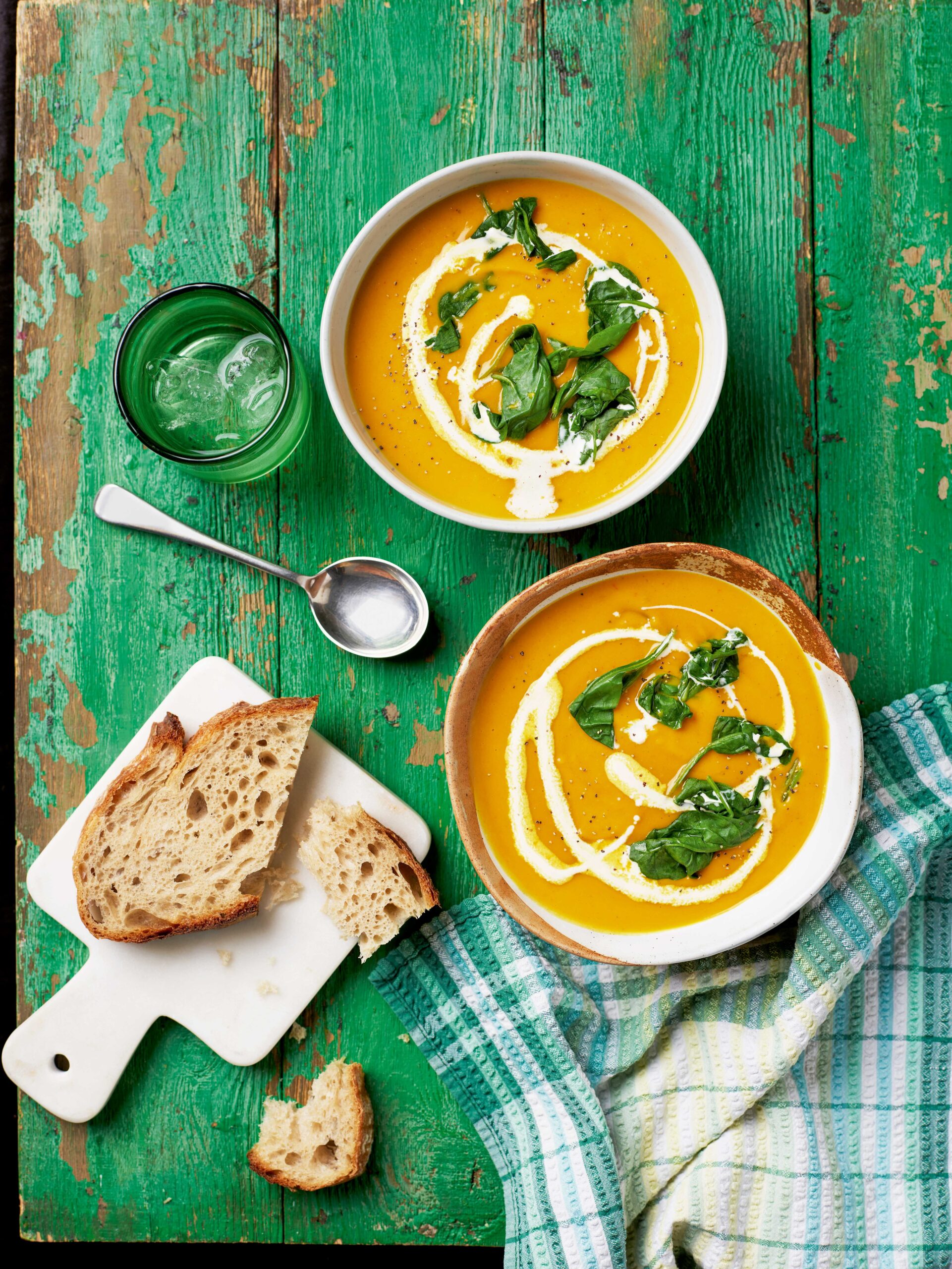 squash and coconut soup