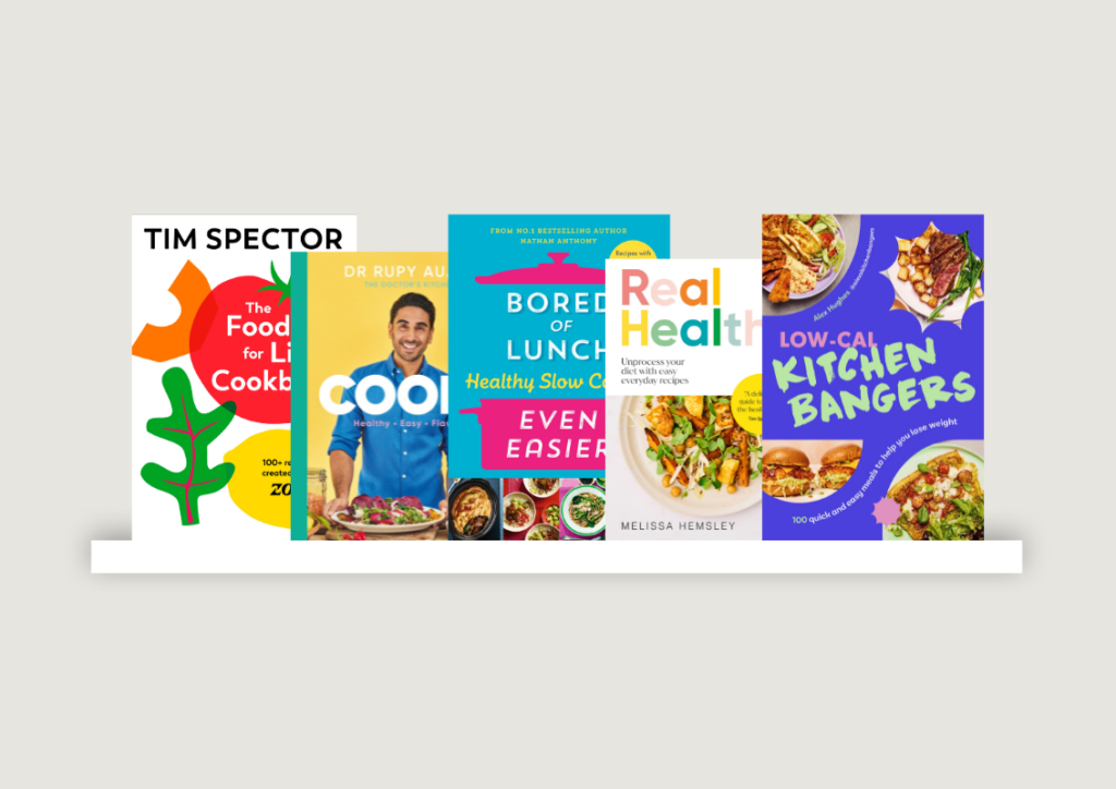 Healthy eating cookbooks 2025