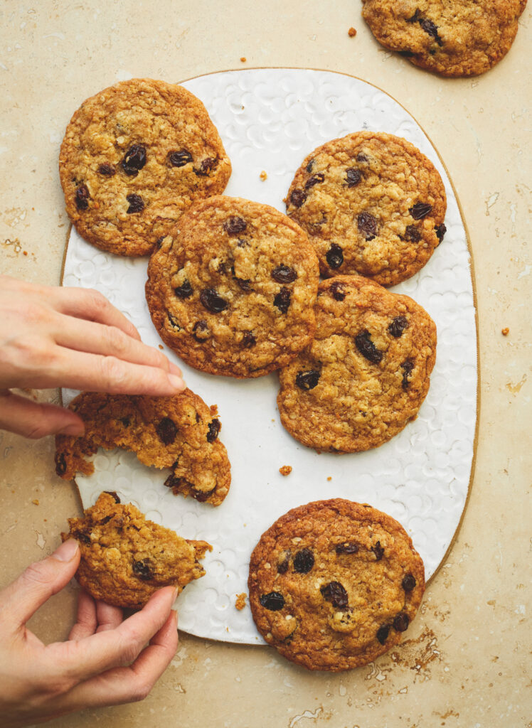 Nicola Lamb banana cookies