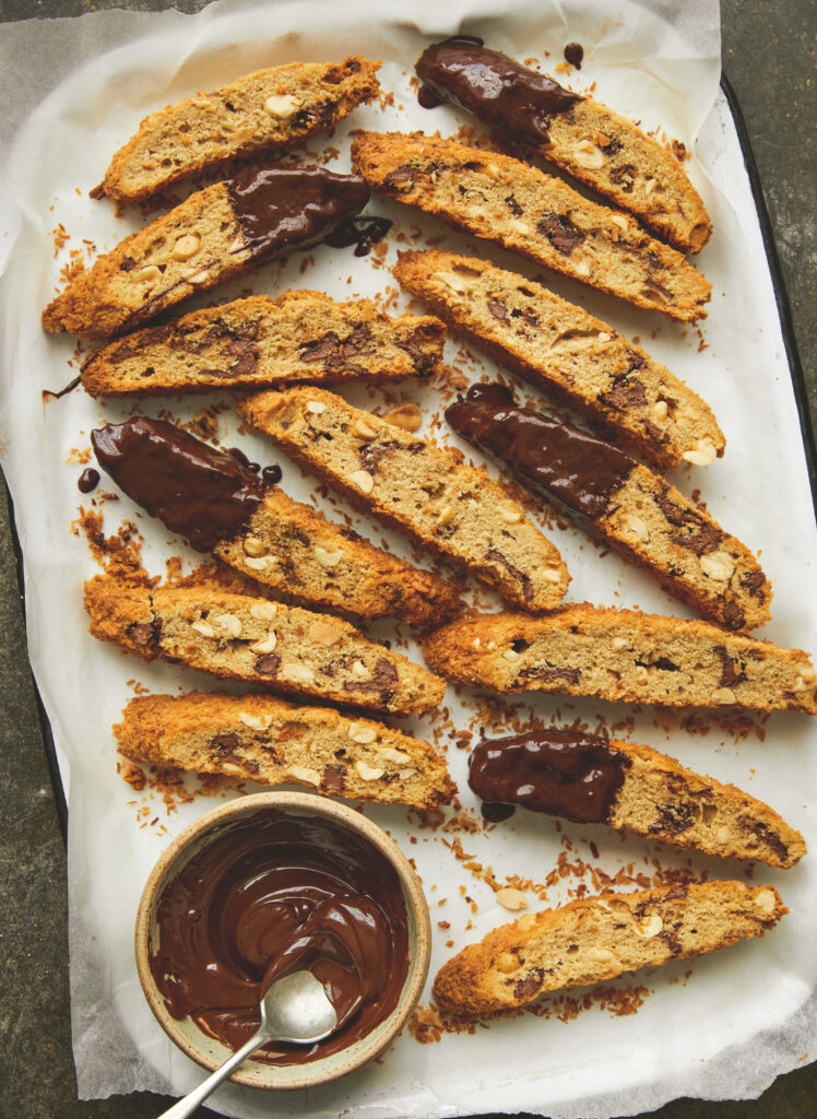Nicola Lamb chocolate peanut coconut biscuits