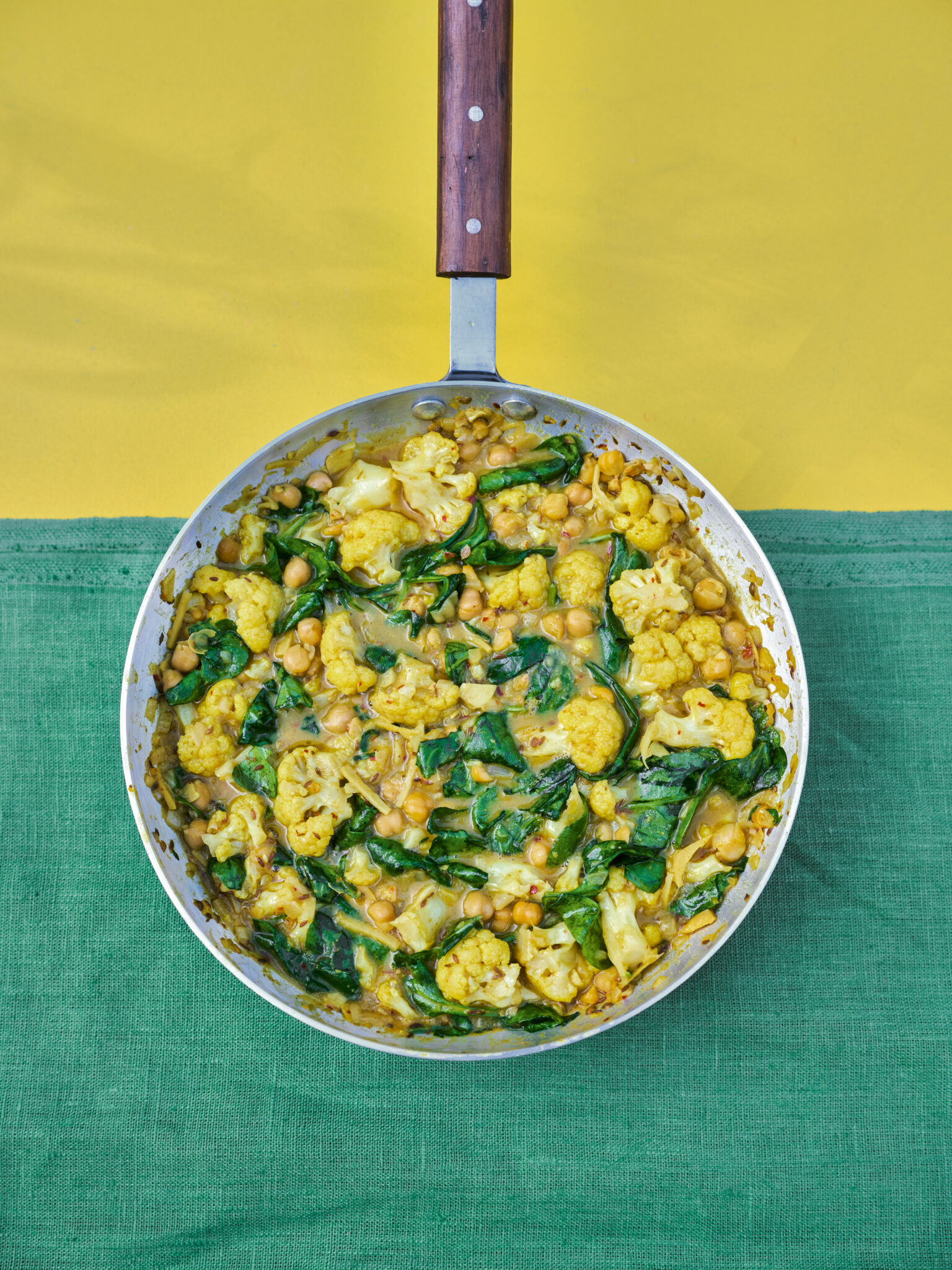 Rukmini Iyer Chickpea, Cauliflower and Coconut Curry Recipe