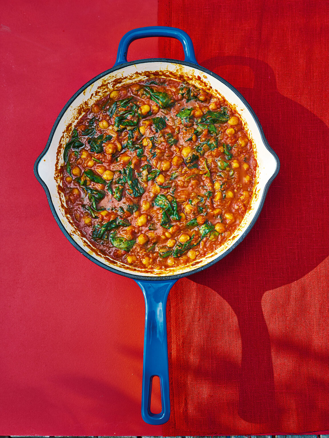 Sweet Potato, Chickpea and Spinach Coconut Curry