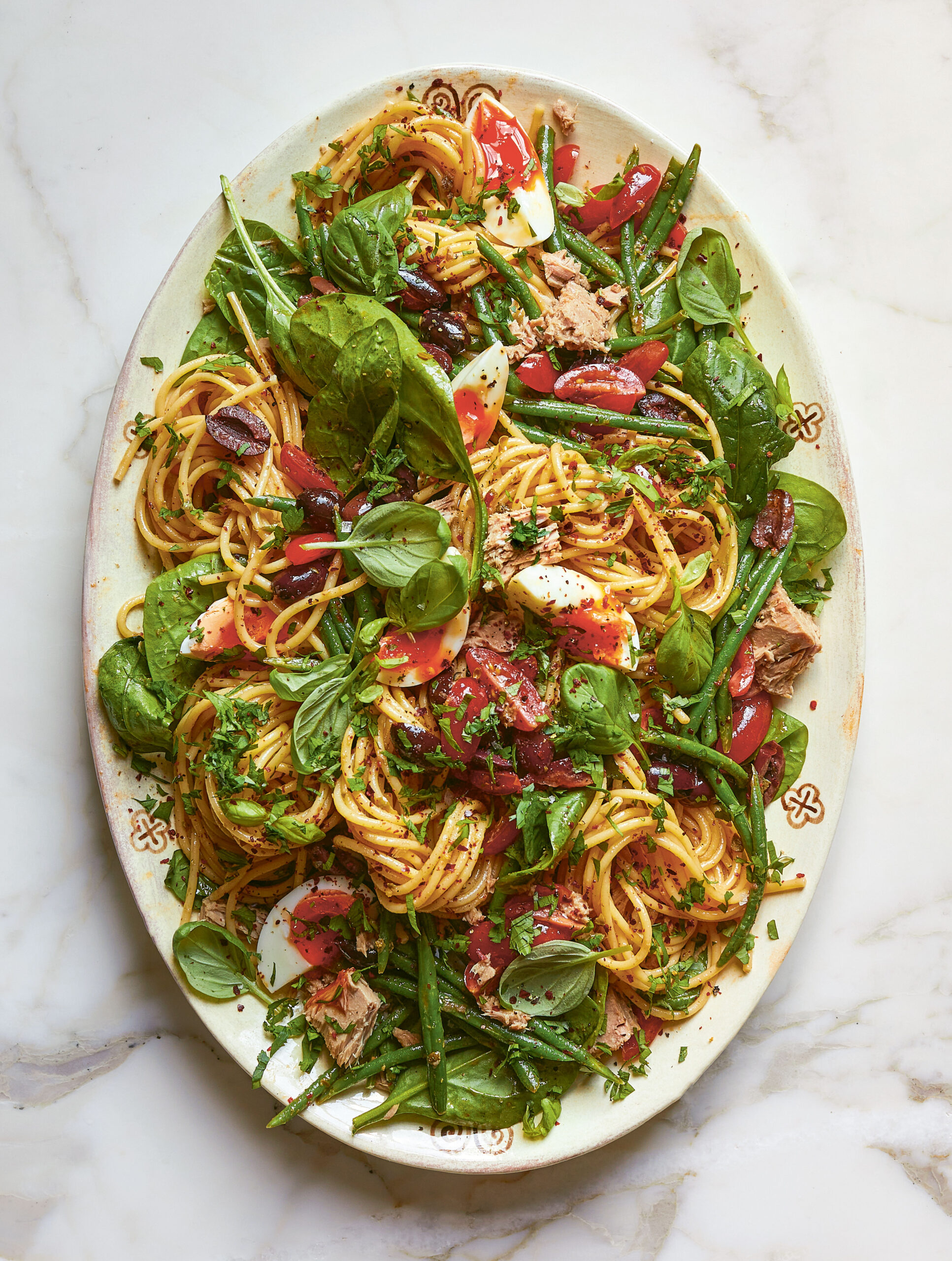 ‘Hodge Podge’ Tuna Spaghetti