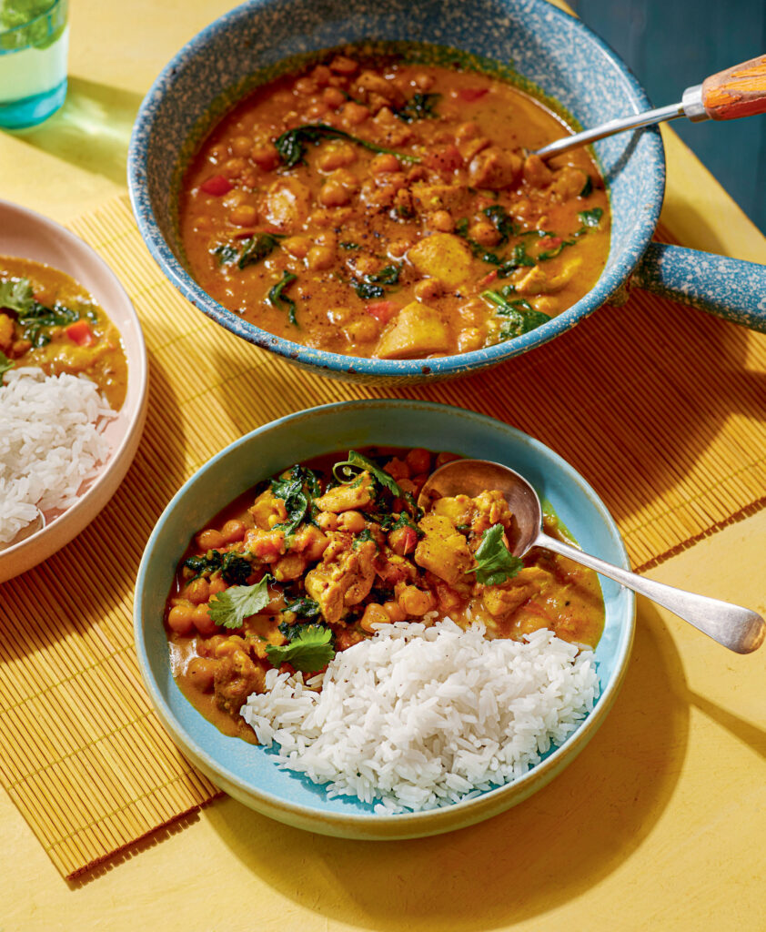 Malaysian chicken curry