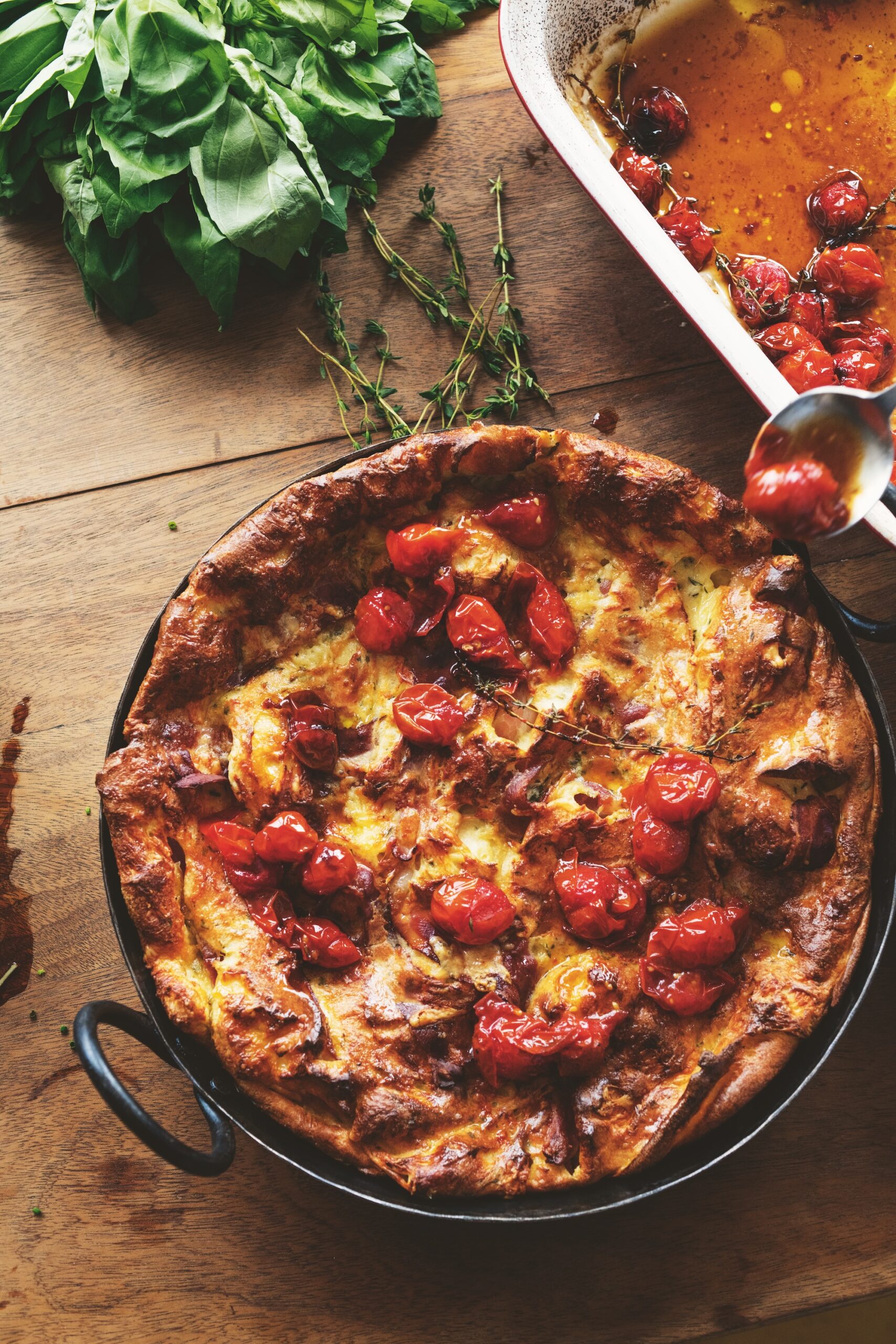 Ottolenghi tomato Dutch baby