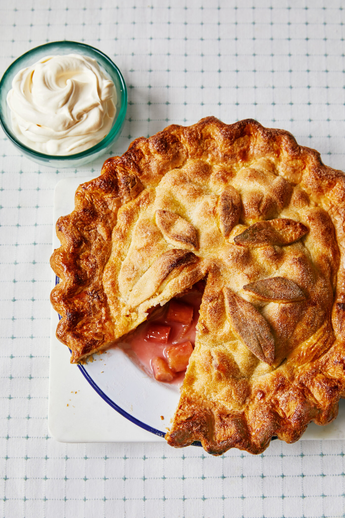 Mary Berry Rhubarb Plate Pie Recipe | Mary's Foolproof Dinners BBC2