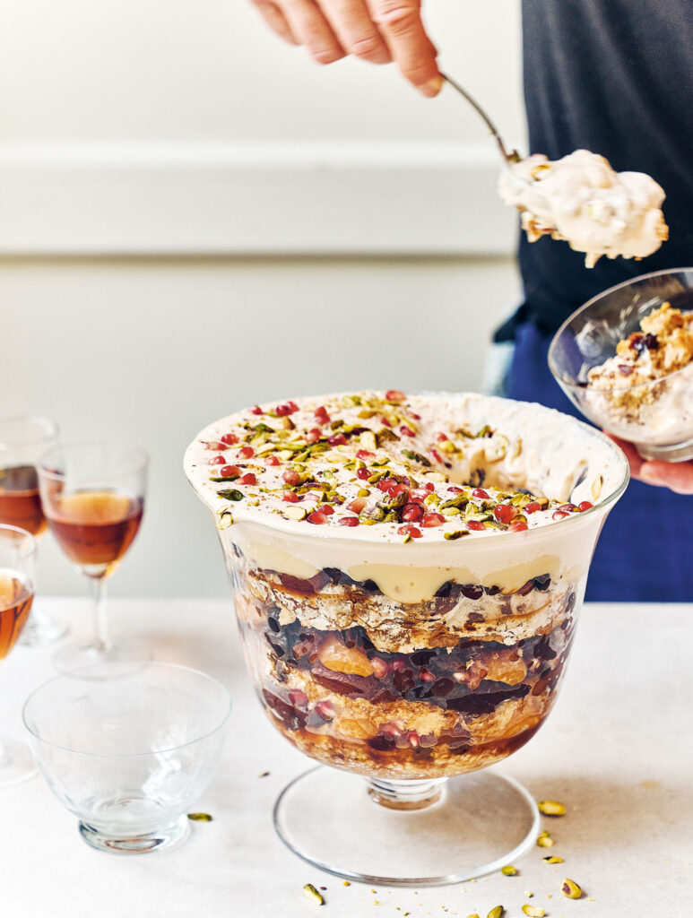 matt tebbutt christmas panettone trifle recipe