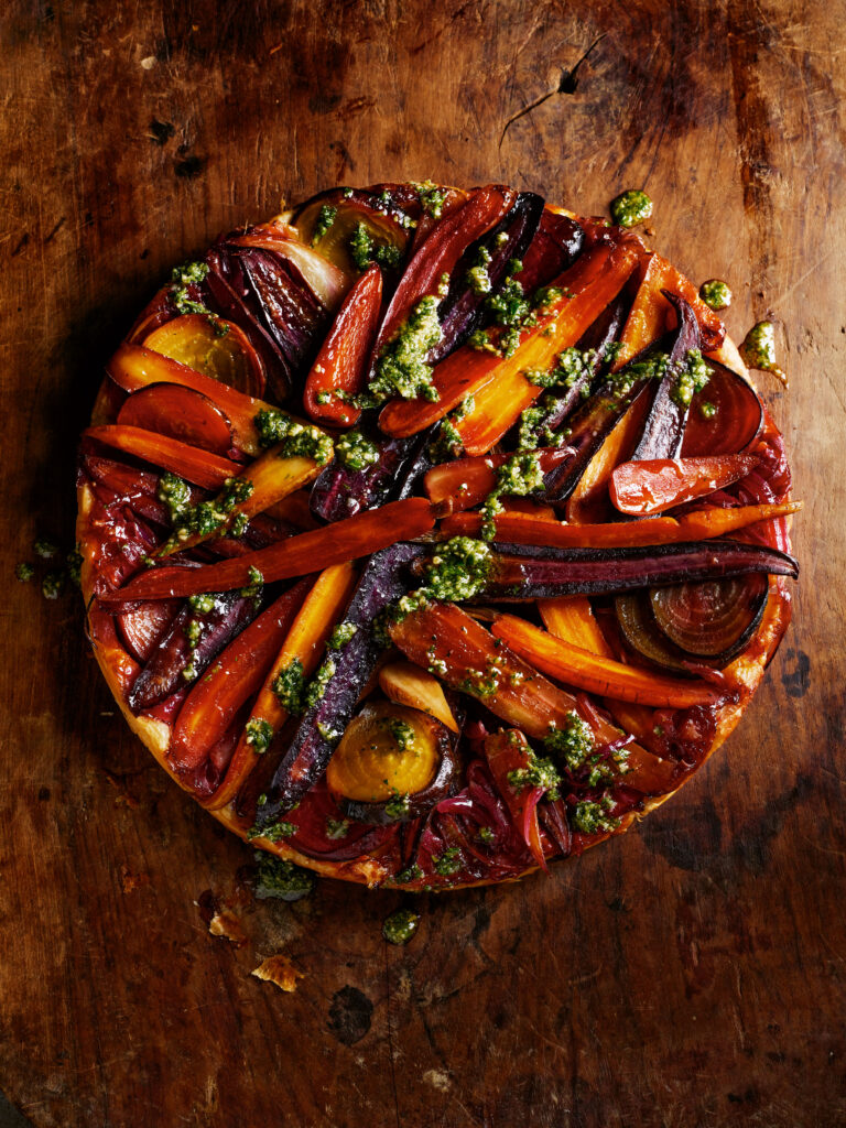 Rick Stein Beetroot and Carrot Tarte Tatin Recipe