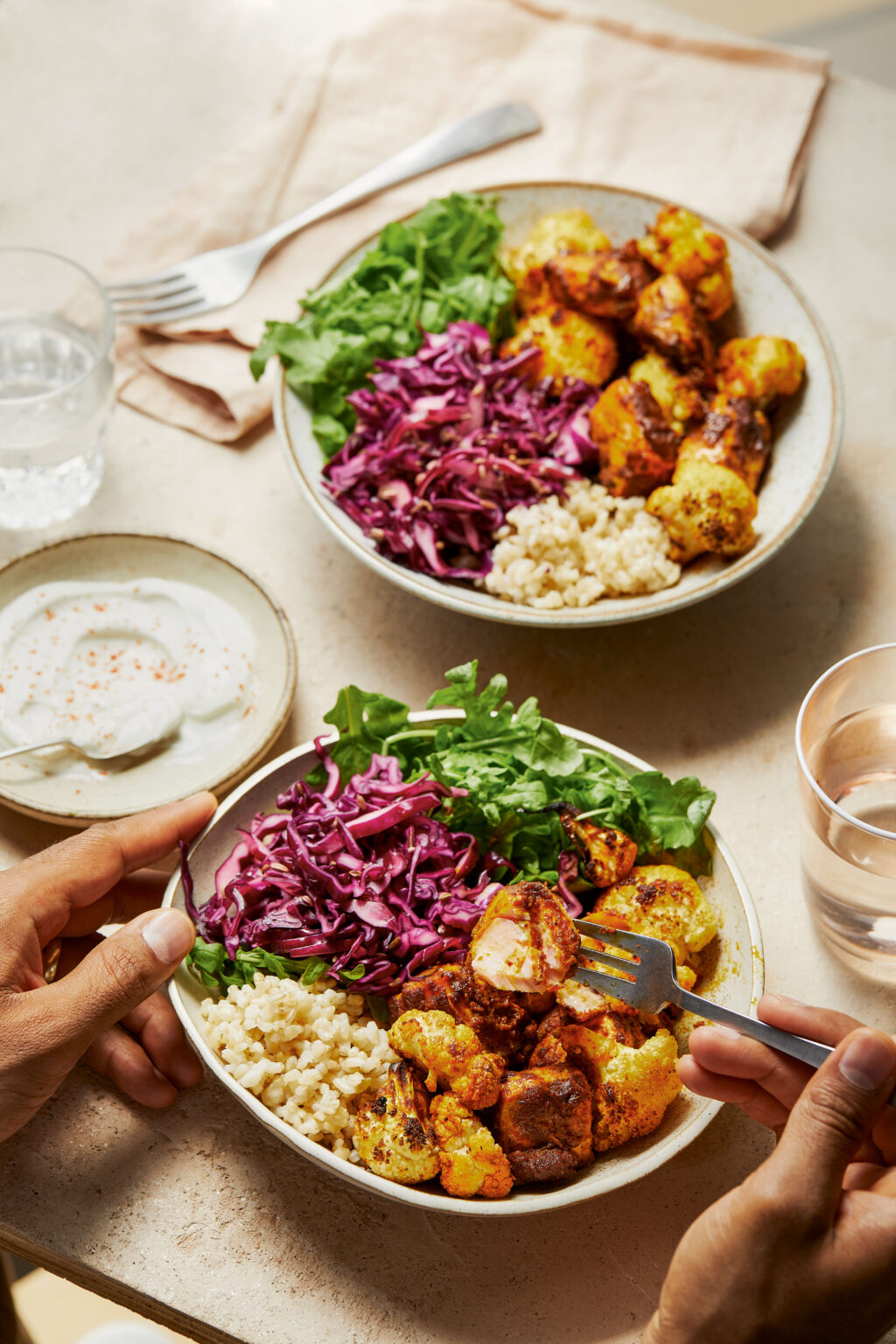 Dr Rupy's Thai Green Curry Lentil and Hake Traybake Recipe | High Protein