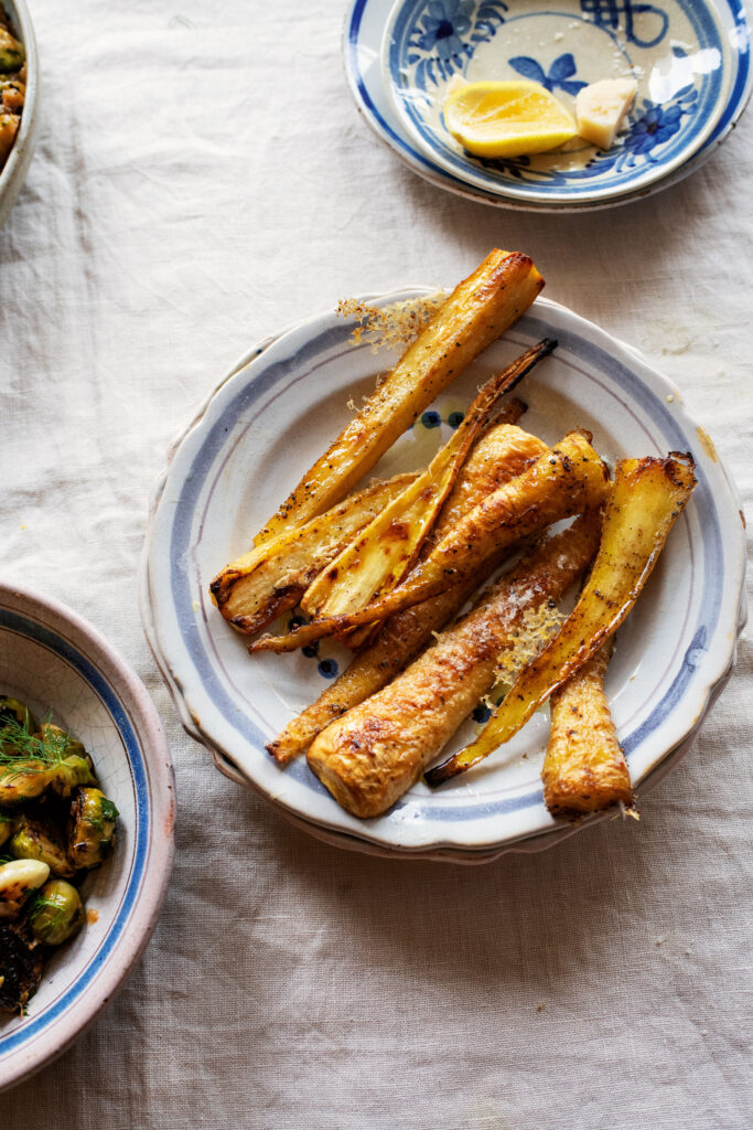 ottolenghi parmesan and black pepper parsnips recipe