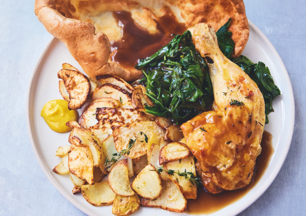 Air fryer roast chicken