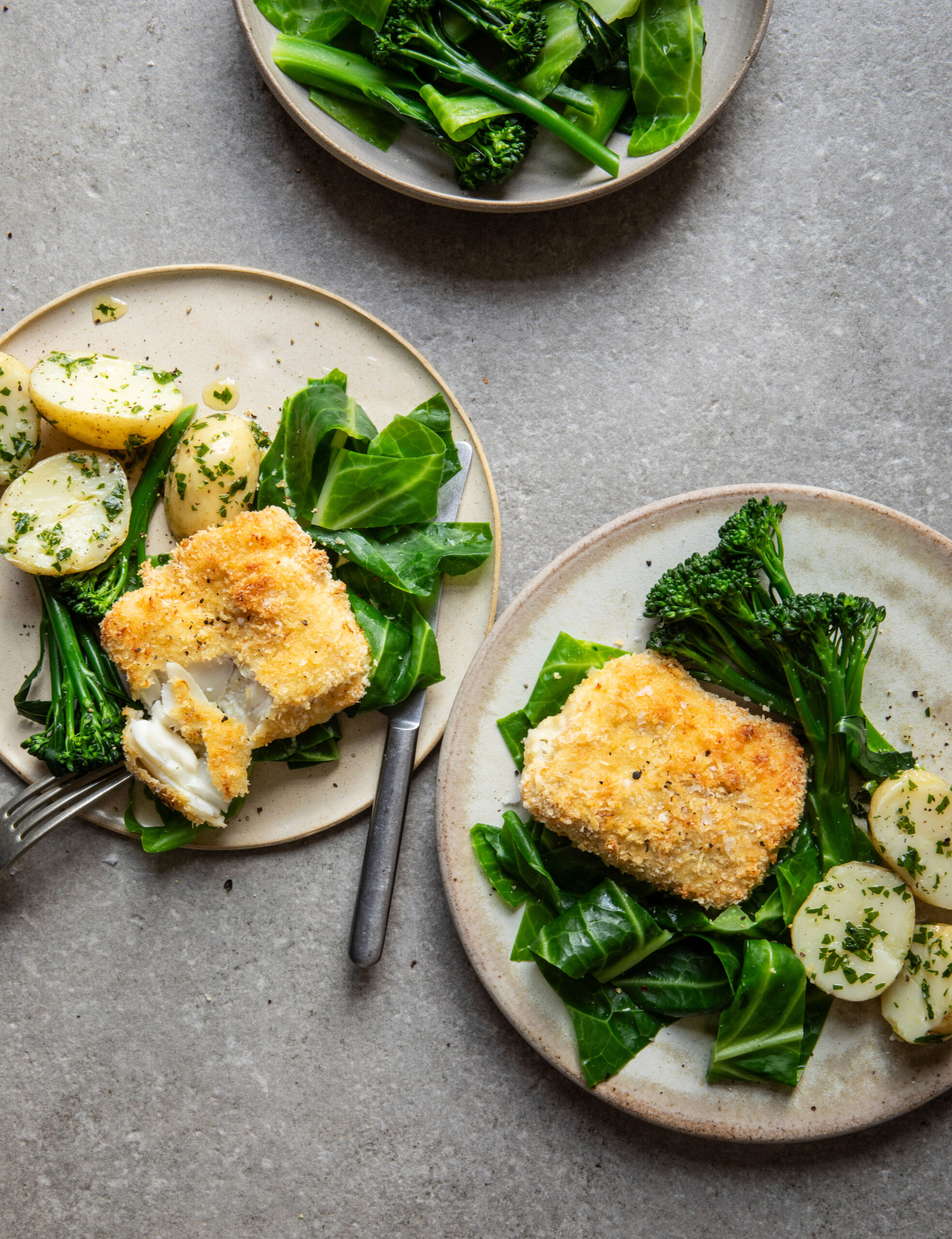 The Batch Lady Healthy Parmesan Lemon Cod