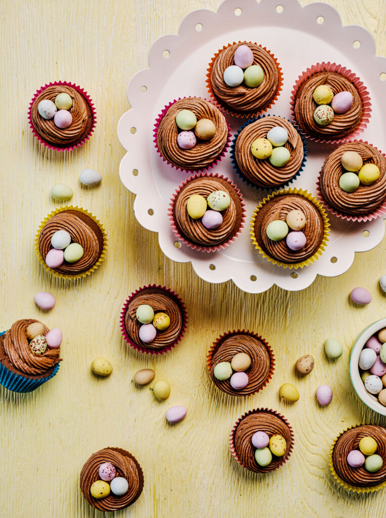 Easter egg cupcake recipe