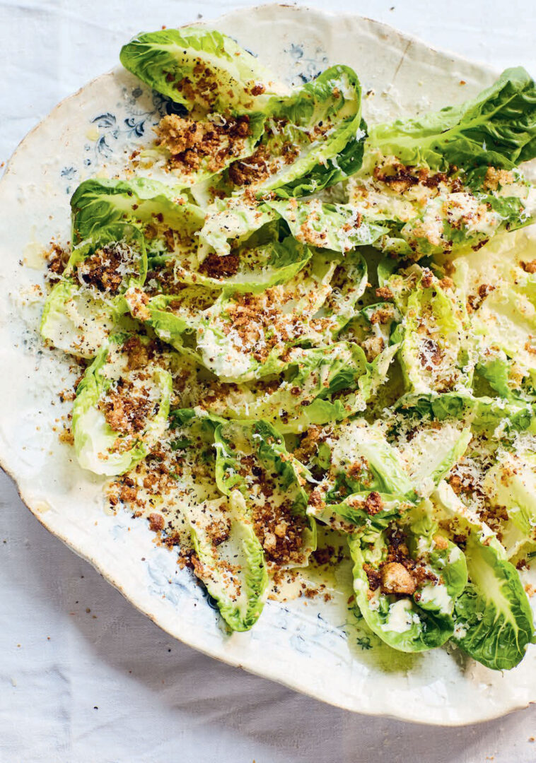 xanthe ross little gem lettuce recipe