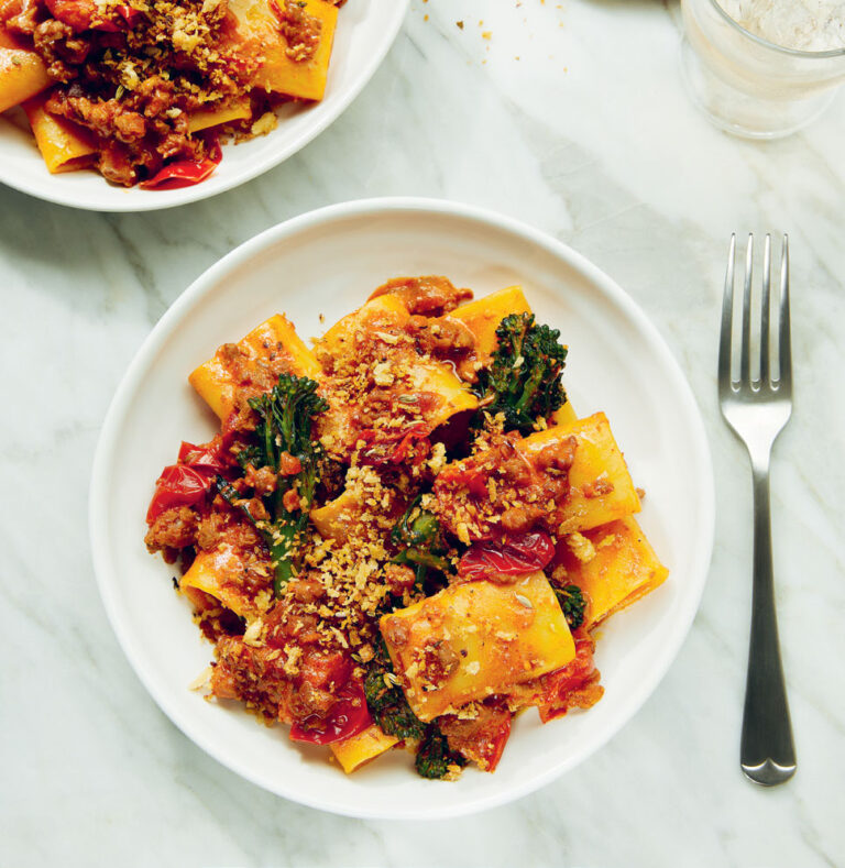 Gurdeep Loyal's Sausage, Gochujang and Vodka Paccheri Recipe
