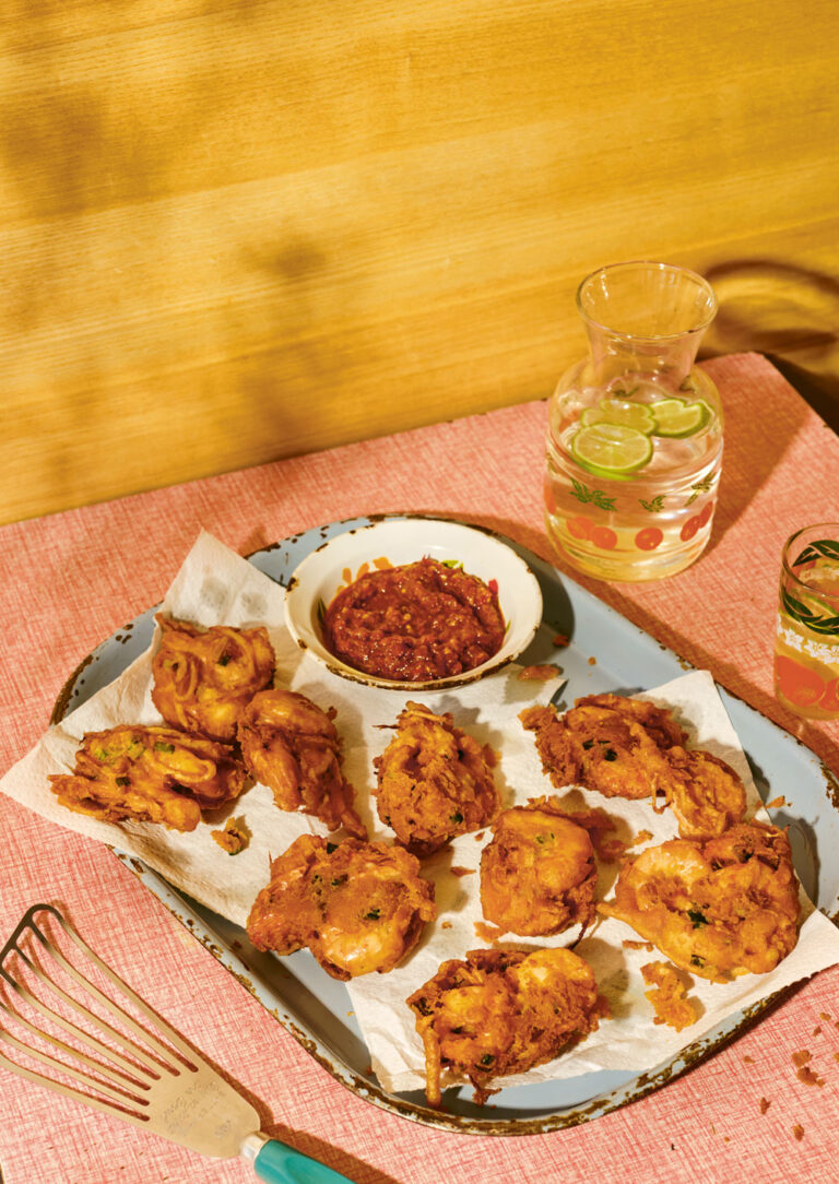 Julie Lin Prawn Fritters Recipe