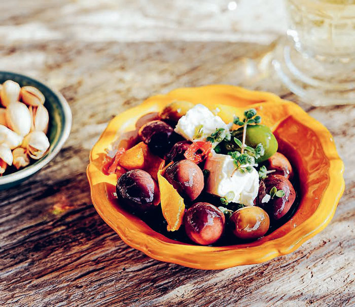 Letitia Clark Lemon Marinated Olives Recipe