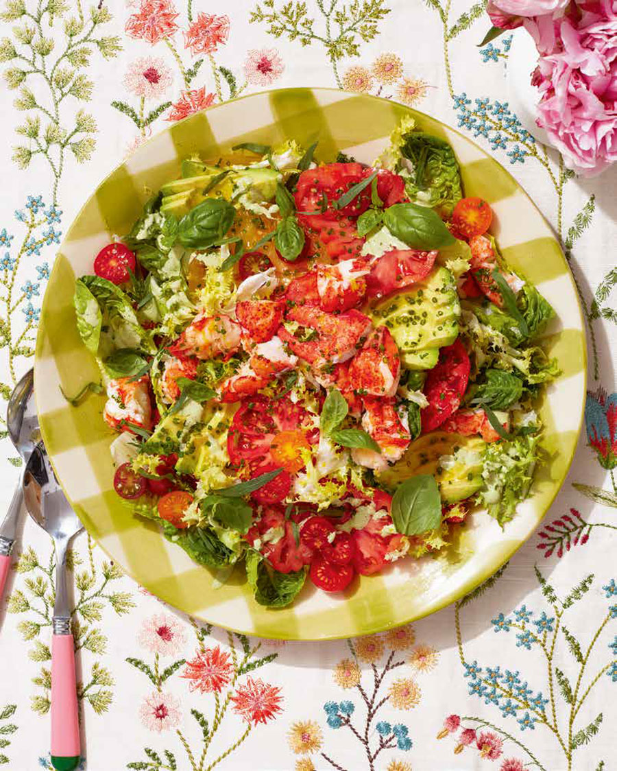 Meredith Hayden's Lobster Avocado Salad Recipe | Wishbone Kitchen