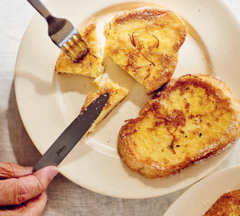 Jose Pizarro Saffron and Honey Torrijas