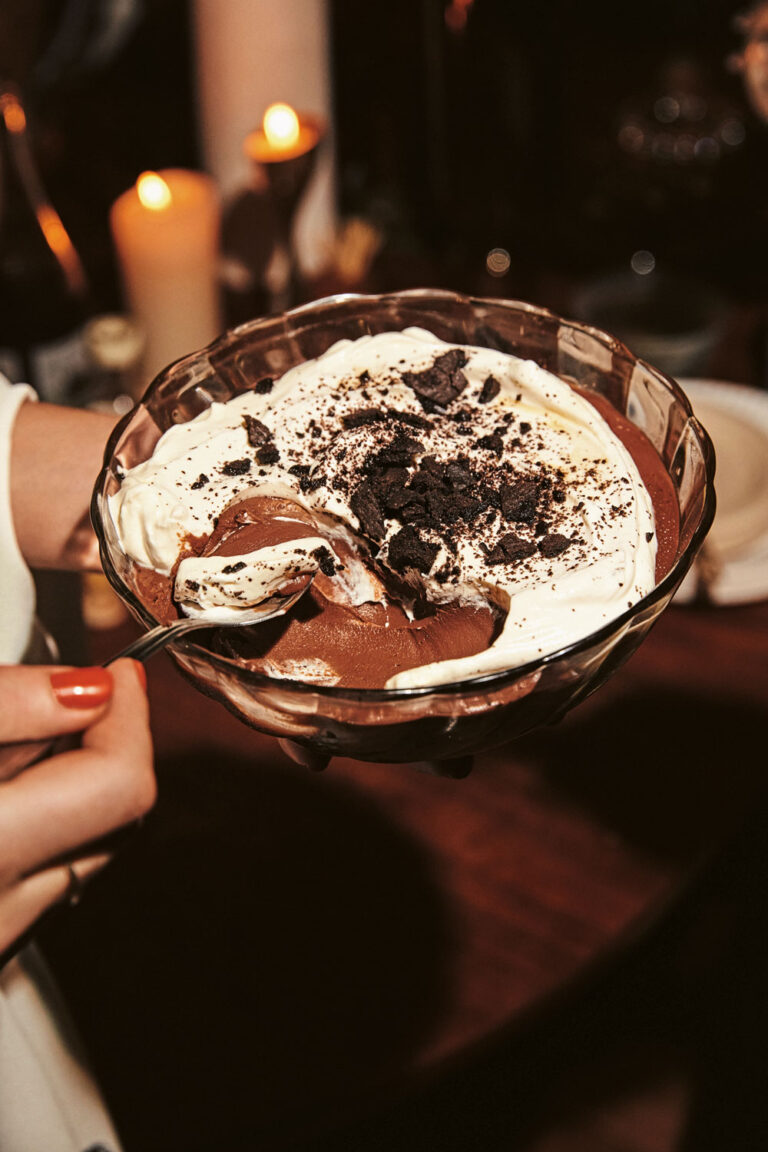 Alison Roman A Bowl of Salted Chocolate Pudding