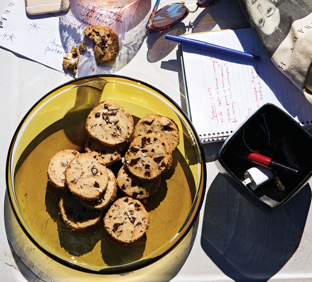 Alison Roman Salted Butter and Chocolate Chunk Sortbread