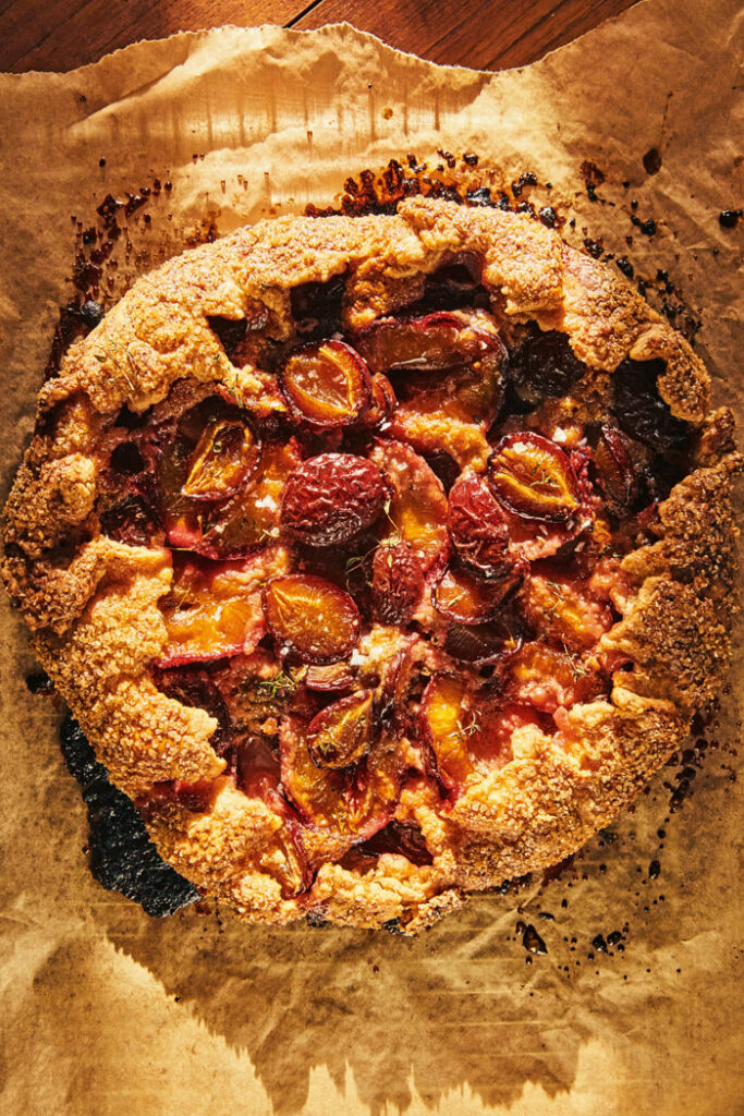 Alison Roman Sugar Plum Galette with Halva