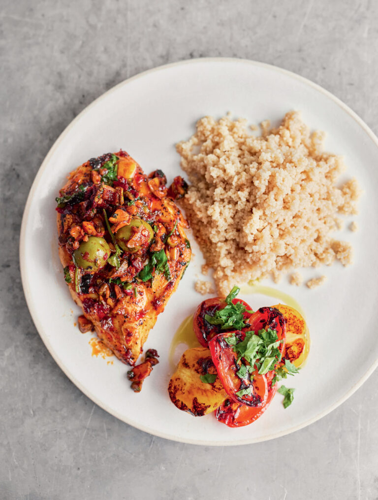 Jamie Oliver Harissa Chicken Dinner Recipe