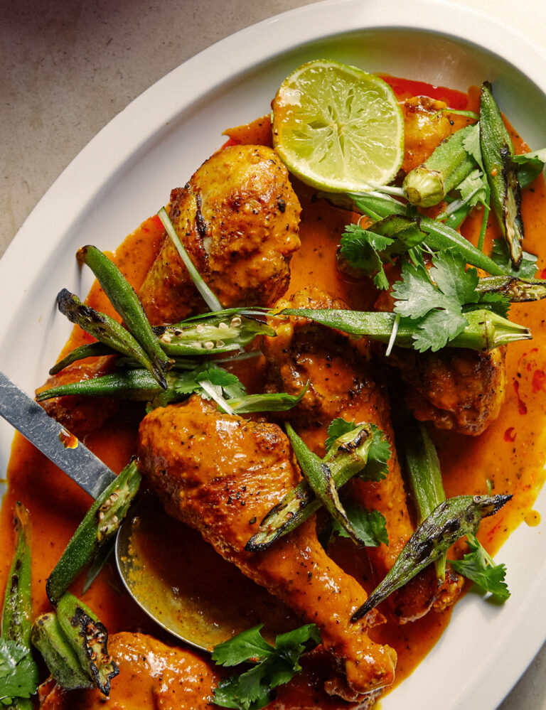 Ixta Belfrage Coconut Chicken with Okra Recipe