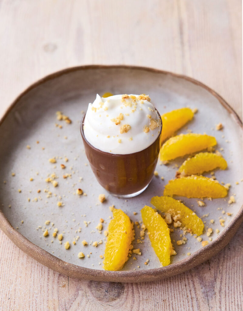 Jamie Oliver chocolate orange pots