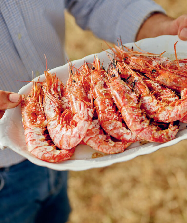 Jose Pizarro two ways with prawns