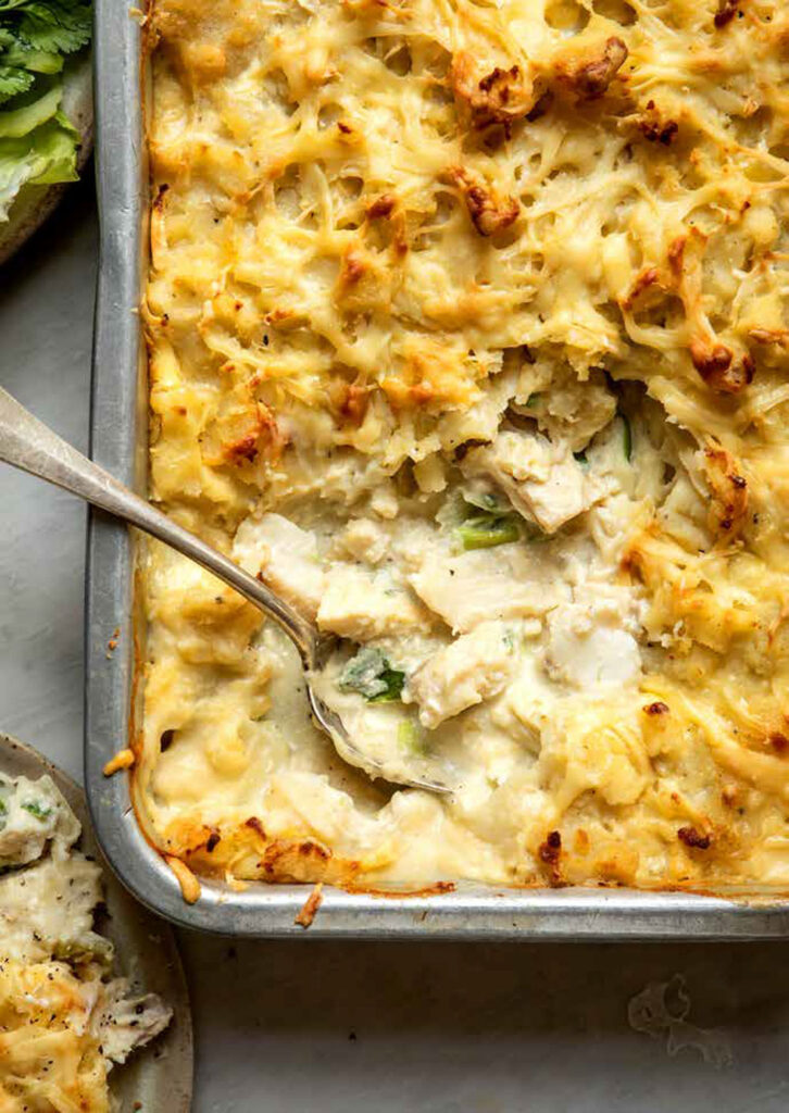 The batch lady smoked haddock and leek pie