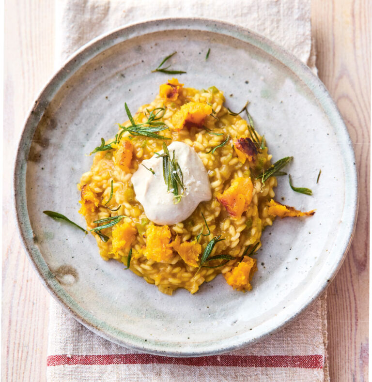Jamie Oliver sumptuous squash risotto