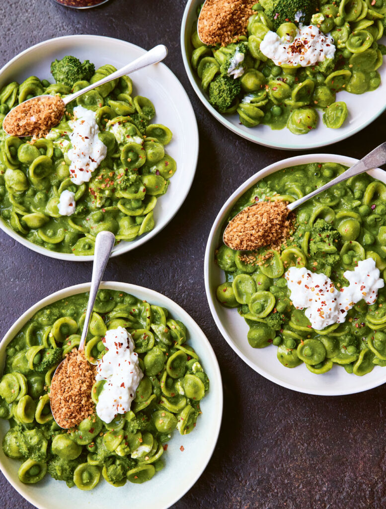 Jamie Oliver super-green orecchiette